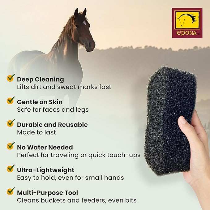 Epona Tiger’s Tongue Horse Groomer – Deep Cleaning Scrubber & Massager - Image 2