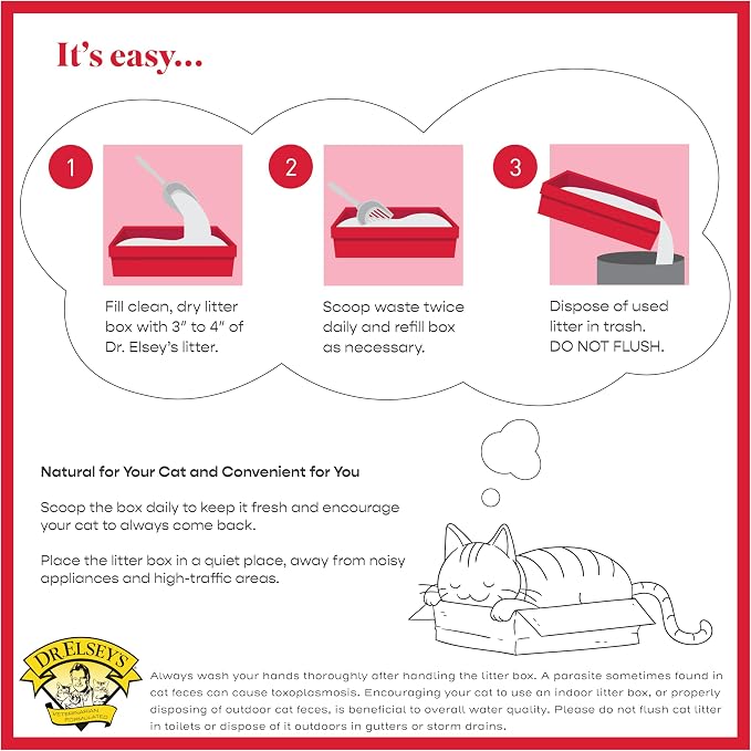 Dr. Elsey's® Cat Attract® Clumping Clay Cat Litter 18-lb. Bag - Image 8