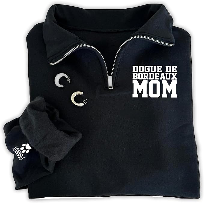 UrbanNEST Custom Dog Mom Sweatshirt, Cute & Cozy Gift - Image 3