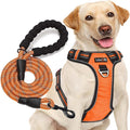 No Pull Dog Harness Adjustable Reflective Oxford Easy Control Medium Large Dog by tobeDRI
