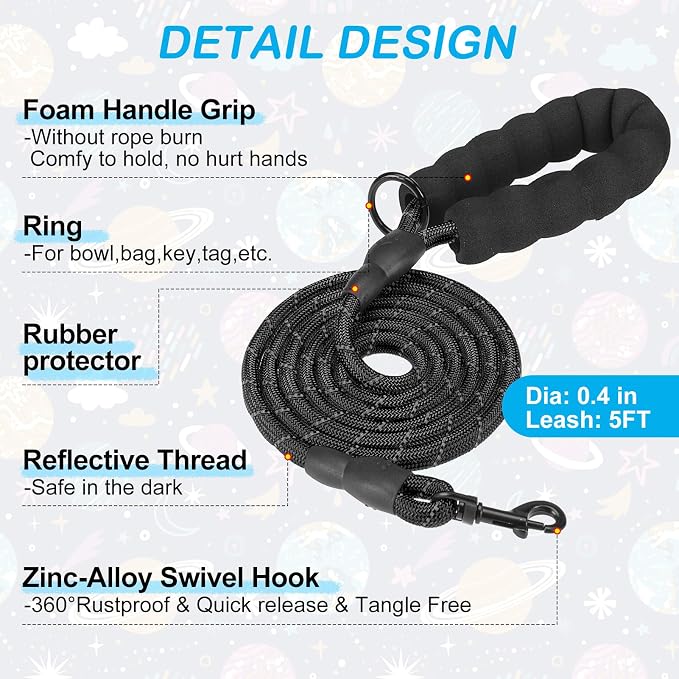 BEAUTYZOO Dog Harness Small Sized and Leash Set, Step-in Soft Padded Mesh Puppy - Image 6