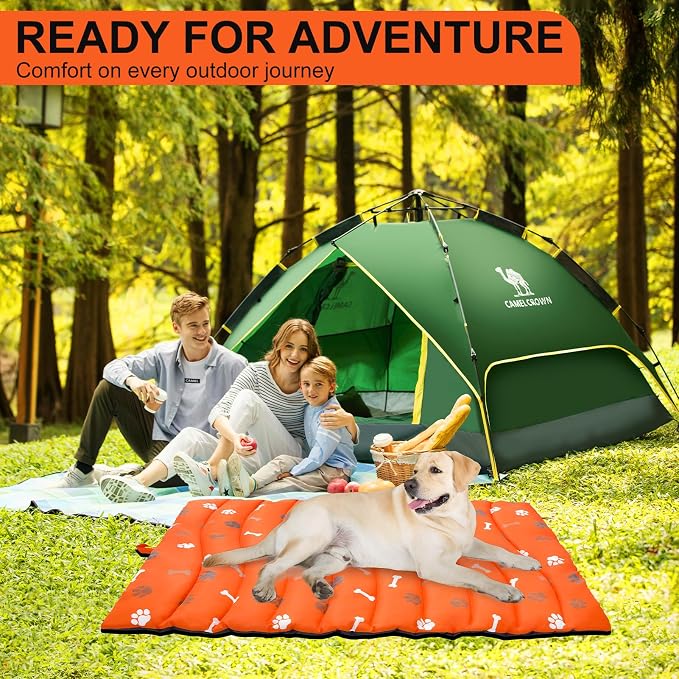 BINGPET Outdoor Travel Dog Bed for Large/Medium Dogs, Portable Waterproof - Image 8