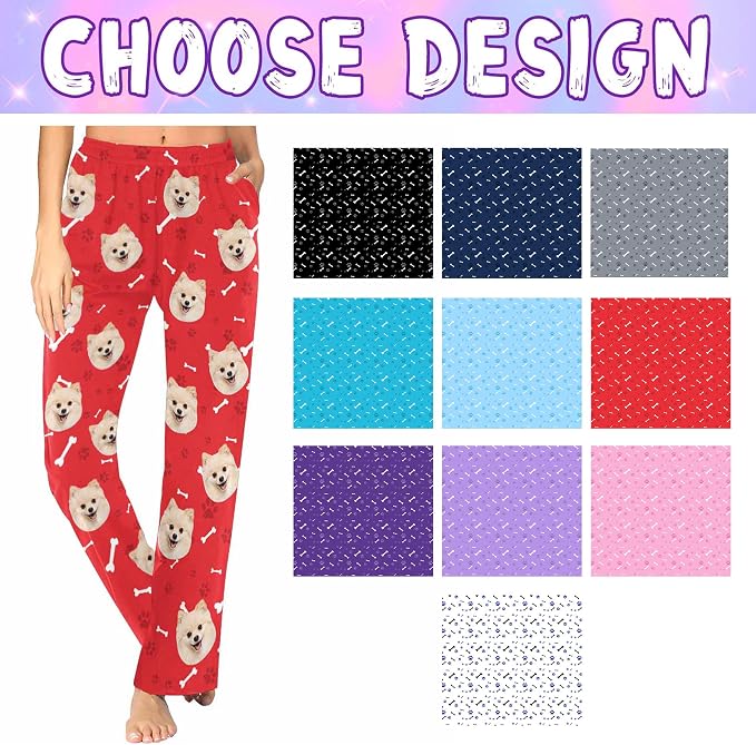 Custom Couple Pajama Pants Sock - Image 2
