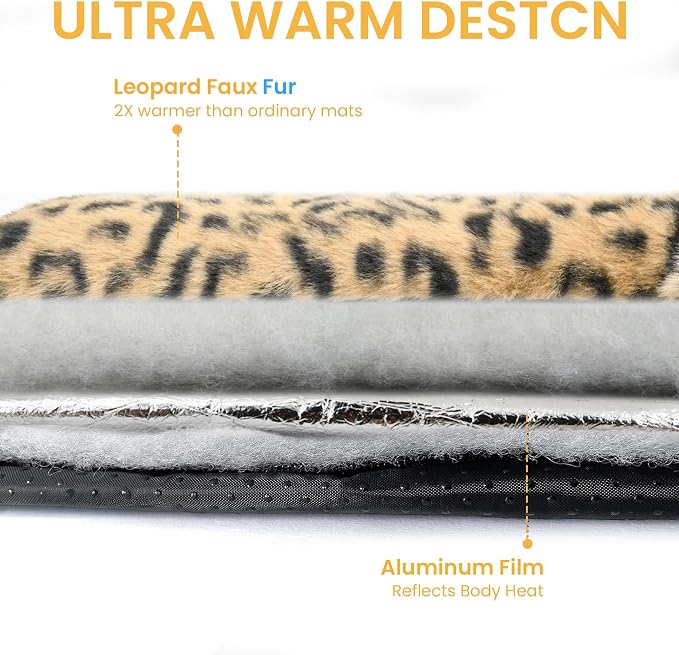 Self Warming Cat Pad for Cats and Dogs, Non Electric Thermal Pet Mat, Washable - Image 5