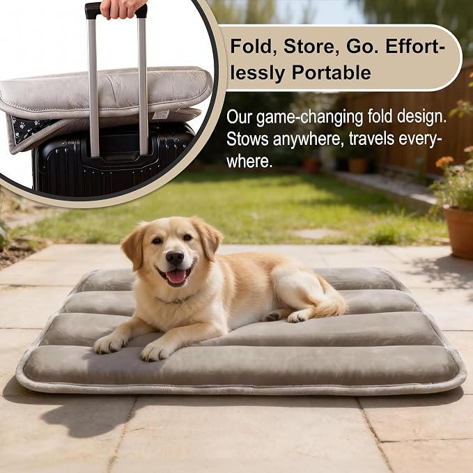 Dog Crate Pad, Ultra Soft & Anti-Slip Kennel Mat, Secure Fit - Image 5