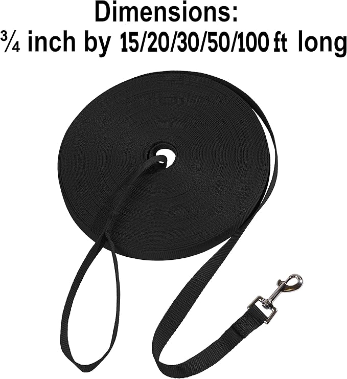 Hi Kiss Dog/Puppy Obedience Recall Training Agility Lead - 15ft 20ft 30ft 50ft - Image 4