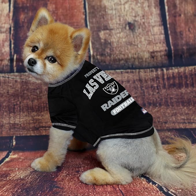 NFL Raiders Dog T-shirt Large. - Image 3