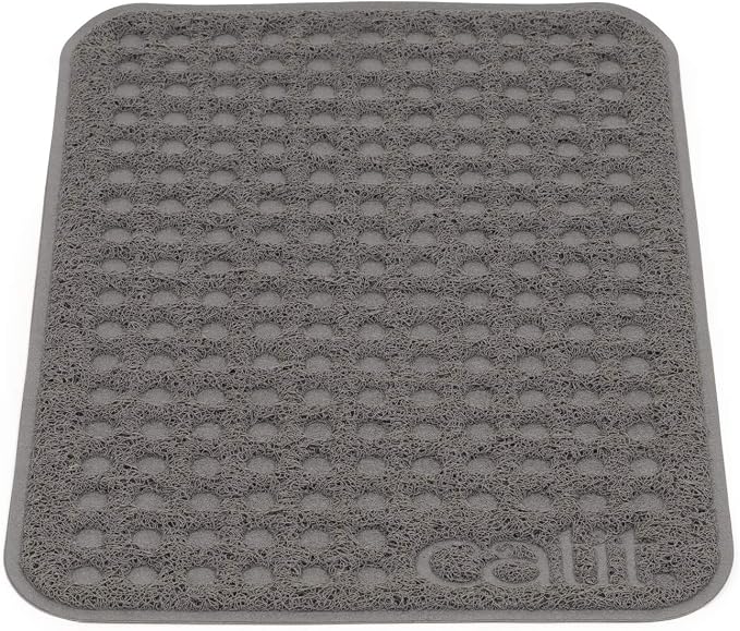 Catit Cat Litter Mat Rectangle Non-Slip Litter Trapping Mat Soft & Comfortable by Catit