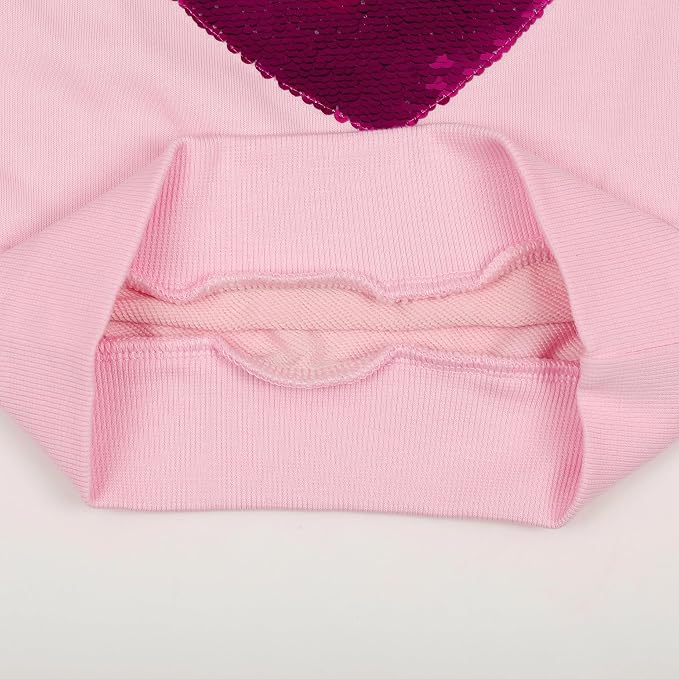 RETSUGO Toddler Baby Girls Sweatshirts Casual Pullover Crewneck Winter Long - Image 6