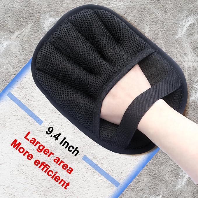 2Pcs Pet Hair Removal Glove for Cats & Dogs, - Image 2