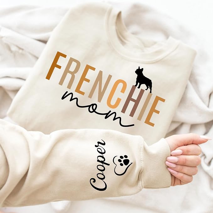 Personalized Dog Sweatshirt for Pet Lovers, Custom Name Crewneck, Cozy Gift for - Image 4