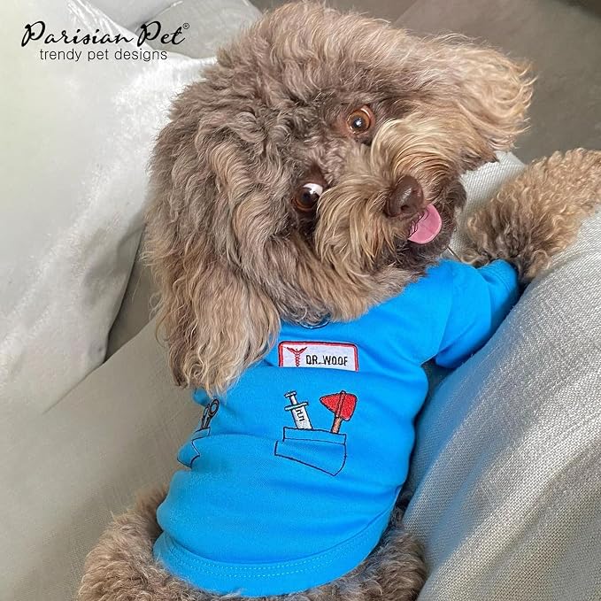 Parisian Pet Doctor Dog Costume - Image 6