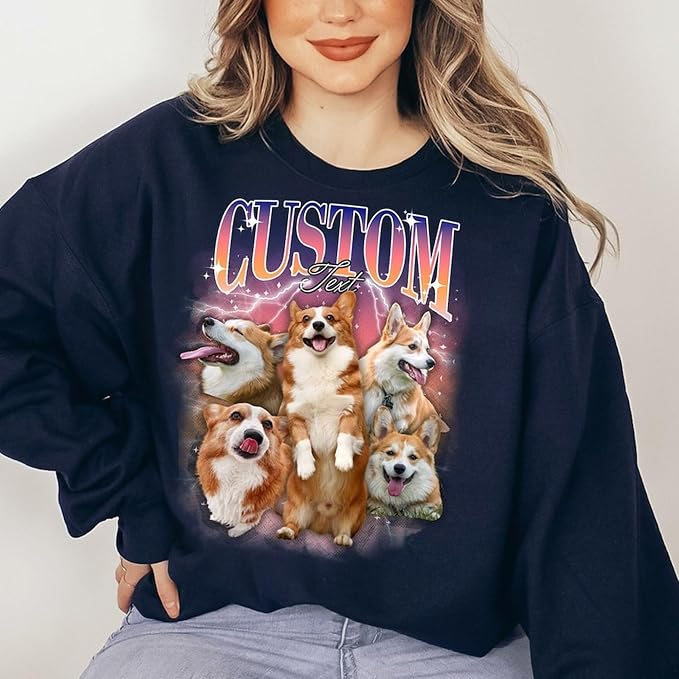 Custom Dad Shirt Personalized Picture T-Shirt - Image 3