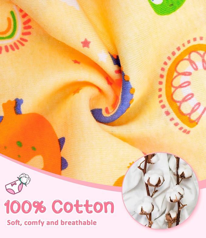 Girls and Toddlers 100% Cotton Underwear Tagless Soft Panties Size 2-3T - Image 2