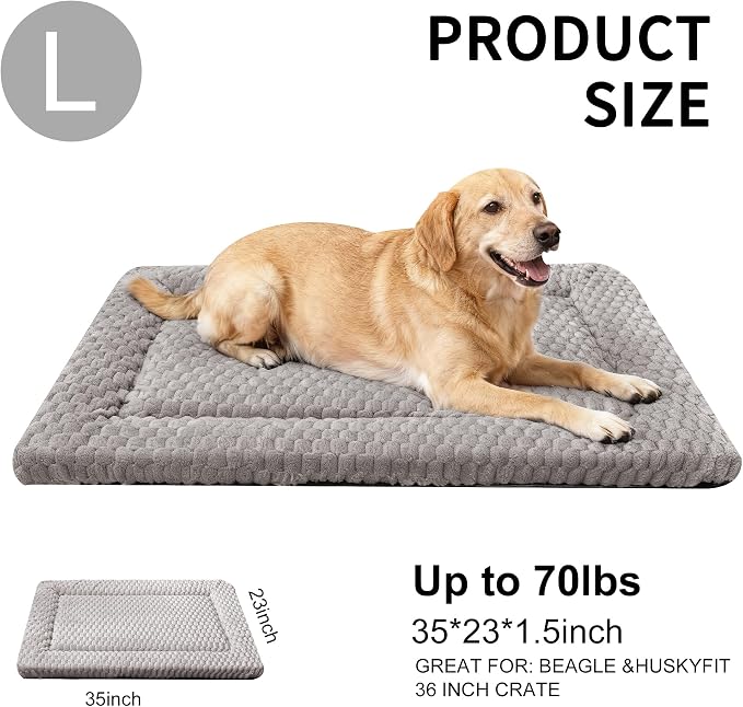 Dog Bed Mat - Dog Crate Pad - Reversible Mat - Image 3