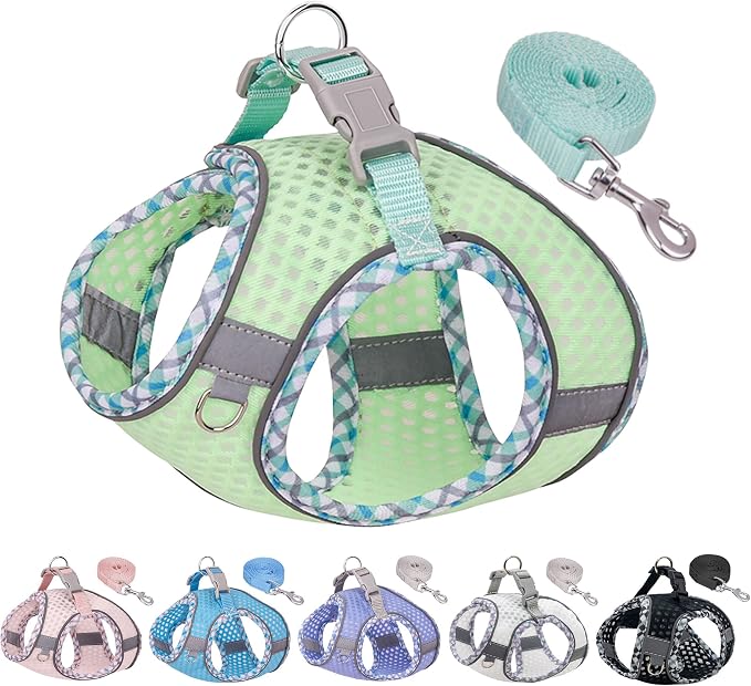 Summer Dog Harness and Leash Set, Soft Dog Vest Harness by PetSuppliesManufacturer
