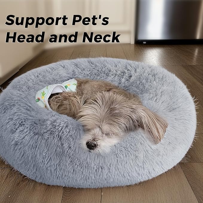 Medium Calming Dog Bed & Cat Bed - Image 2