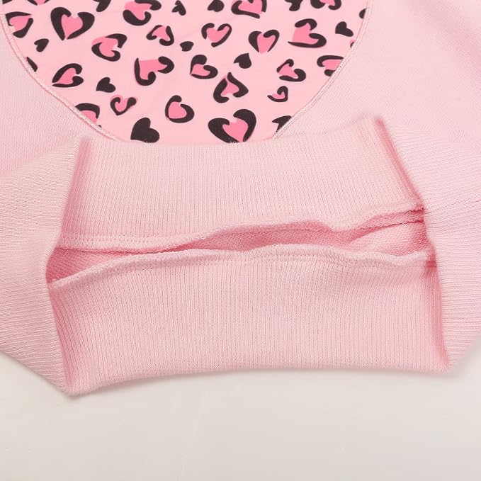 RETSUGO Toddler Baby Girls Sweatshirts Casual Pullover Crewneck Winter Long - Image 5