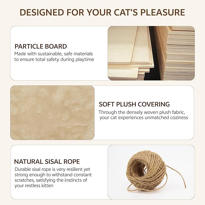 Cat Wall Shelves, Wall Mounted Cat Shelf Furniture - Image 3