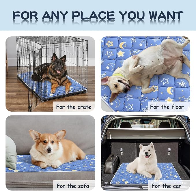 Bubble bear Dog Crate Mat - Image 3