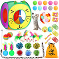 37 PCS Interactive Kitten Toys for Indoor Cats by kaqinu