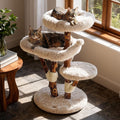 Aesthetic Cat Tree Tower for Large Cats, Large Cat Tree for Maine Coon Indoor by Sopapets