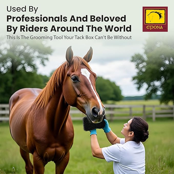 Epona Tiger’s Tongue Horse Groomer – Deep Cleaning Scrubber & Massager - Image 4