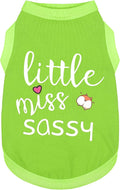 Paiaite Dog Clothes Fashionable Sleeveless Pet Vest: 'Little Miss Sassy' by Paiaite