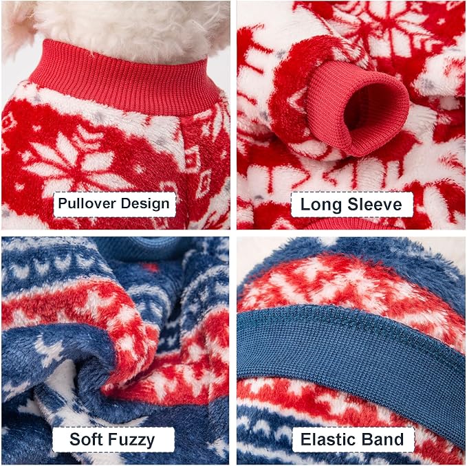 Dog Sweater, 2 Pack Dog Sweaters - Image 4