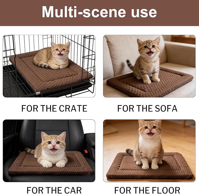 Dog Bed Mat – Soft & Comfortable Dog Kennel Pad - Image 3