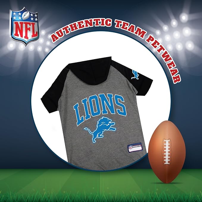 Pets First NFL Detroit Lions Hoodie - Image 3