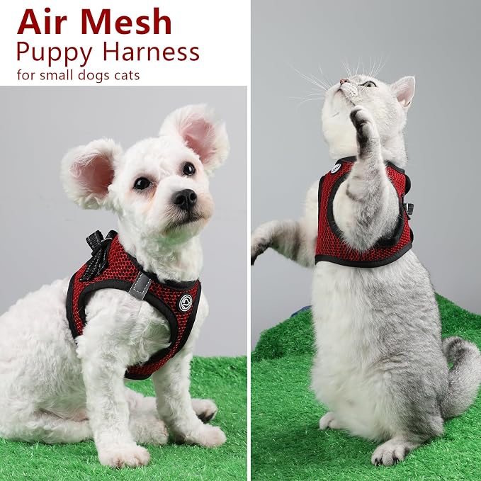Dog Harness for Medium Dogs Chihuahua Harness Tiny Dog Harness for Cats Dogs - Image 4