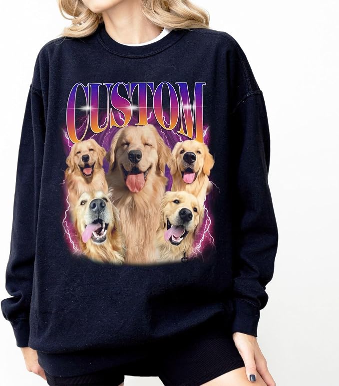 Custom Dad Shirt Personalized Picture T-Shirt - Image 8