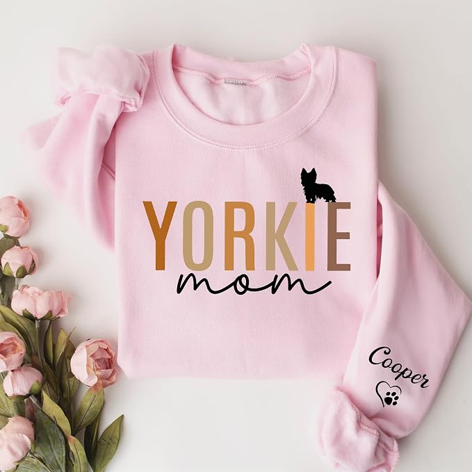 Personalized Dog Sweatshirt for Pet Lovers, Custom Name Crewneck, Cozy Gift for - Image 6