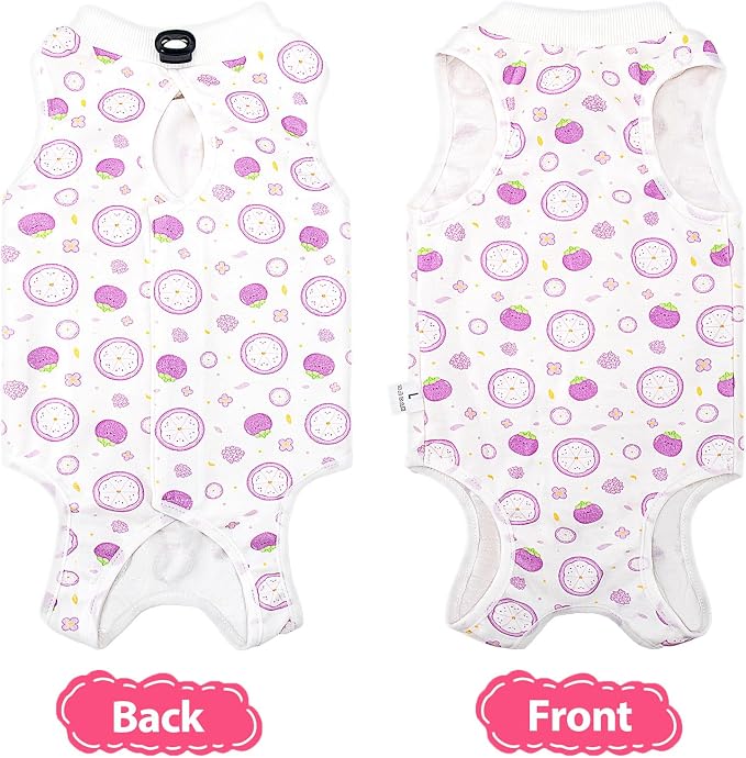 2 PCS Cat Recovery Suit Female Cat Onesie - Image 6