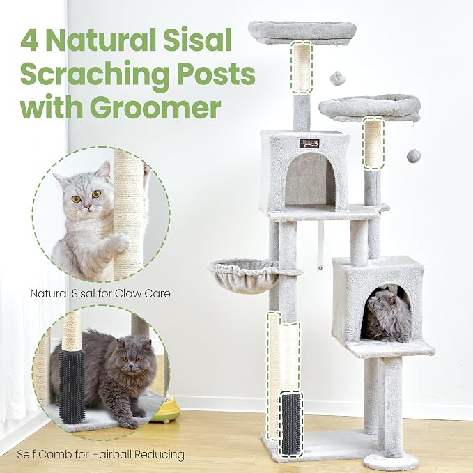 Cat Tree Tower for Indoor Cats Large Adult - Image 5