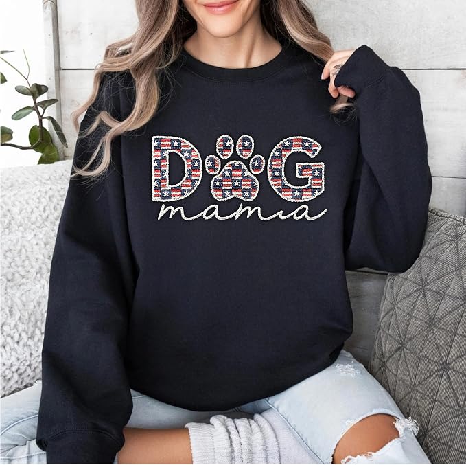 NAZENTI Personalized Dog Mom Sweatshirt, Cat Lovers Gift, Matching Dog and - Image 7