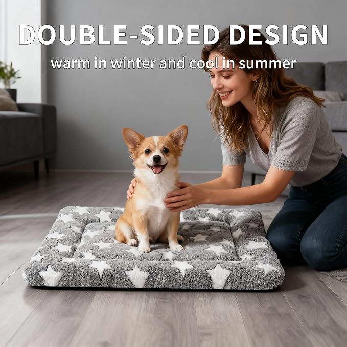 Dog Bed Mat - Comfortable Kennel Pad, Soft Support) - Image 3