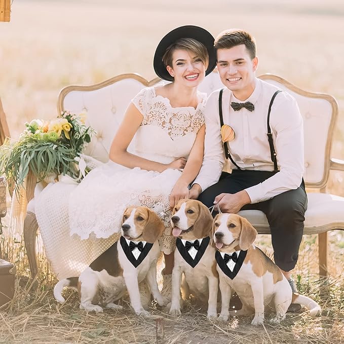 ADOGGYGO Formal Dog Tuxedo Bandana - Image 3