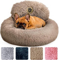 PetJett Calming Dog Beds for Small Dogs – 23" Donut Dog Beds, Anti-Slip & by PETJETT