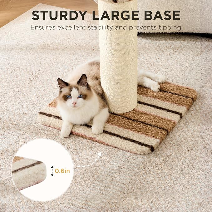 Joydeco Cat Scratching Post 34 Inches Heavy Duty and Thick Scratching Post - Image 4