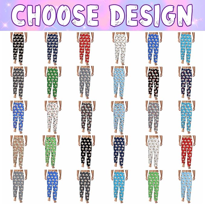 Custom Couple Pajama Pants Sock - Image 2