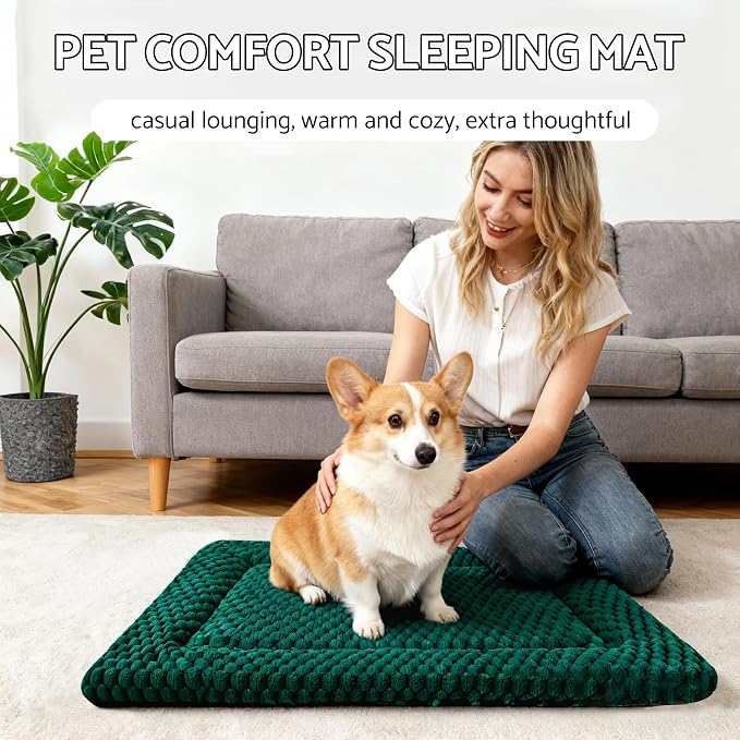 Dog Bed Mat - Dog Crate Pad - Reversible Mat - Image 2
