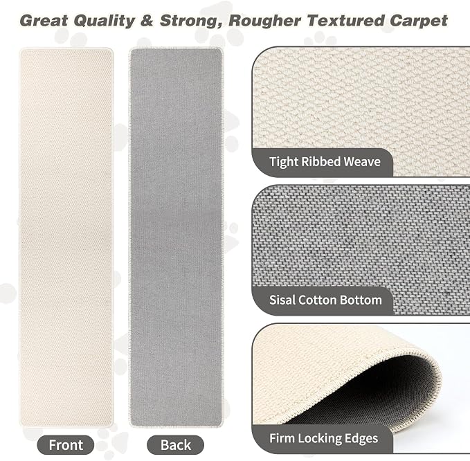 FHTONGE 71x15.8 Thickened Cat Wall Climbing Carpet - Image 3