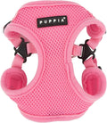 Puppia PARA-HC1533-PK-M Pink Soft Harness C Pet-Vest-Harnesses by PUPPIA