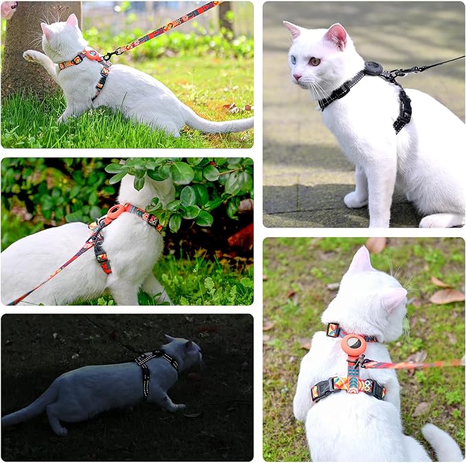 SCENEREAL Cat Harness and Leash Set Escape Proof - Image 7