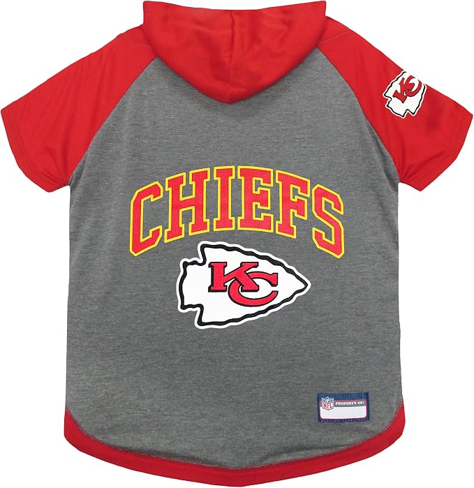 Pets First KCC-4044-XS NFL Kansas City Chiefs Hoodie by PETSFIRST