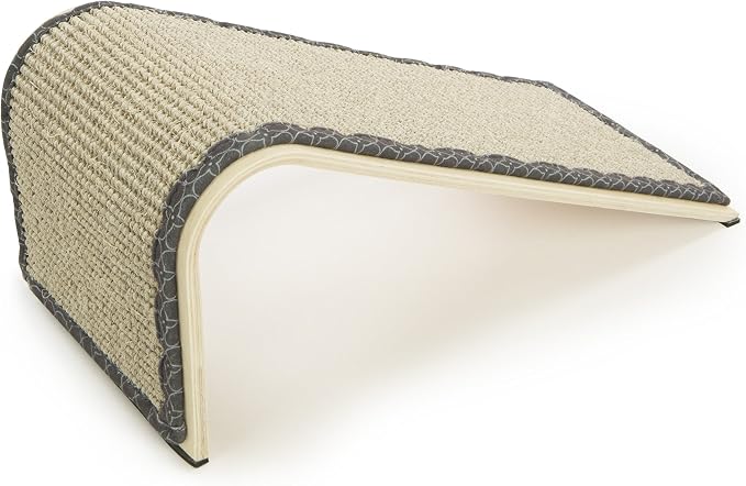 SmartyKat Sisal Angle Ramp Cat Scratcher, Natural Woven Sisal Surface & Stable - Image 9