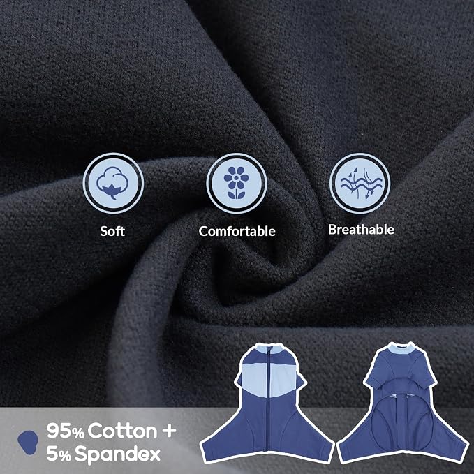 QBLEEV Cat Clothes, Soft Cat Sweaters - Image 3