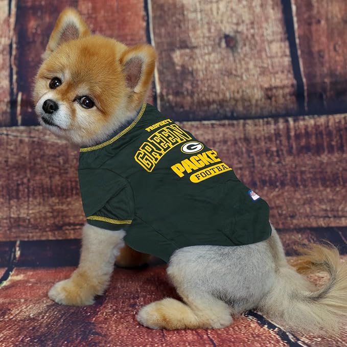 NFL Green Bay Packers Dog T-Shirt - Image 2
